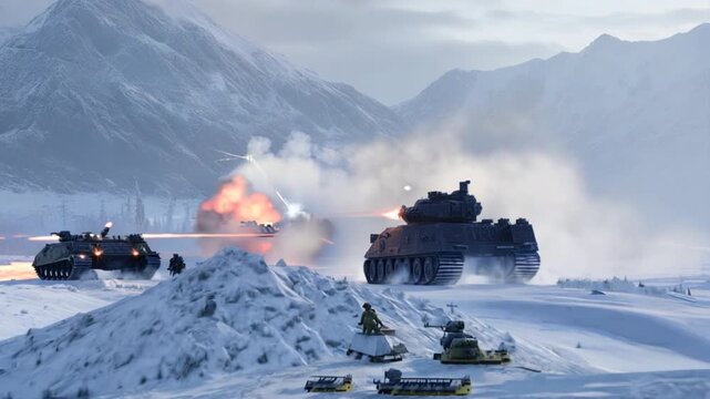 Tank, Snow Laser Defense System