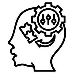 Adaptability Icon Element For Design