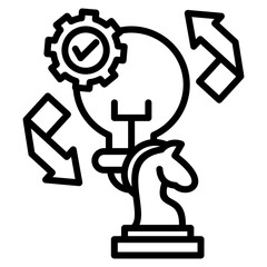 Planning Icon Element For Design