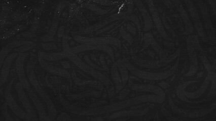 Arabic calligraphy wallpaper on a wall with a Black background and old paper interlacing. Translate...
