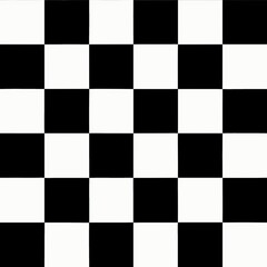seamless pattern of modern monochrome checkerboard tiles
