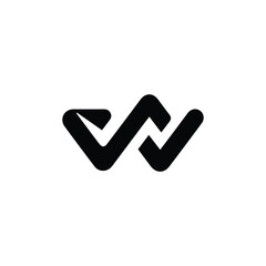 W Vector Logo Design V10