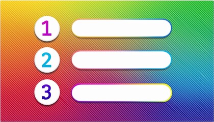 Fototapeta premium 1，2，3, 順位 ランキング