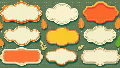 アンティーク風のフラームセット