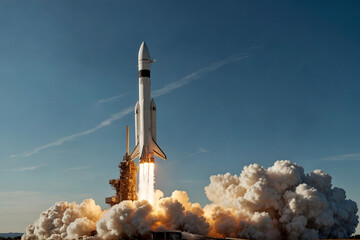 ロケット打ち上げ