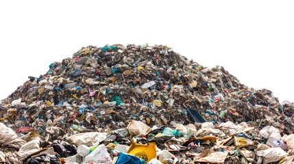 Garbage Mountain - A stark reminder of our impact