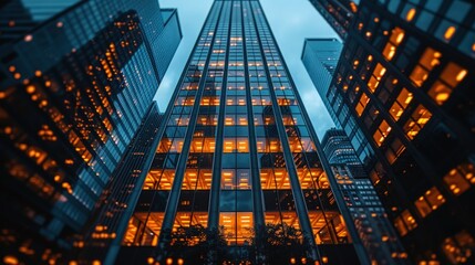 Cityscape Towers Skyscrapers