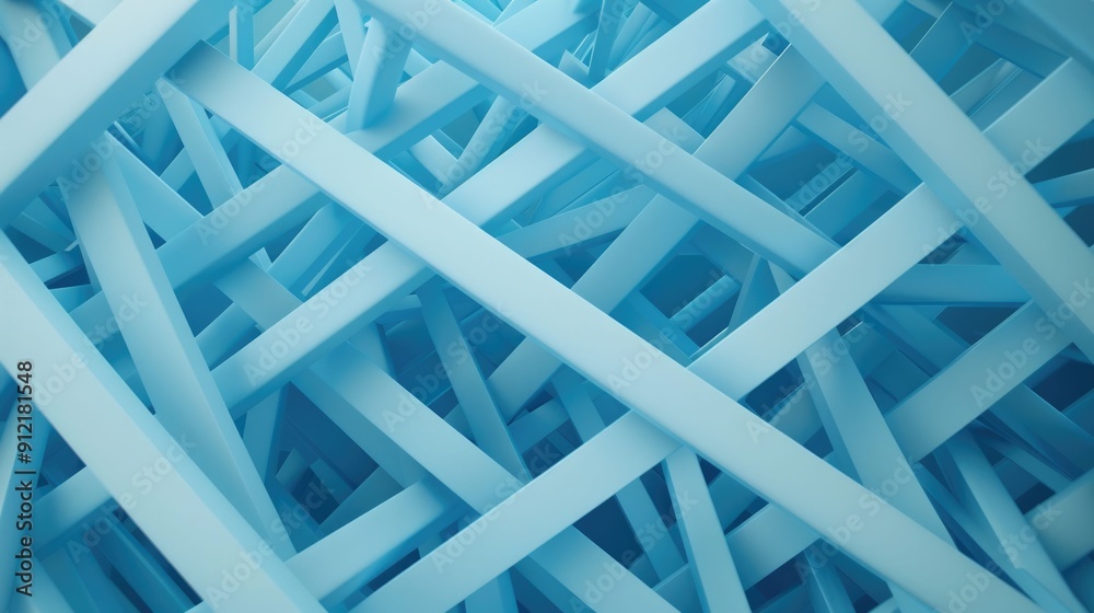 Poster dynamic architectural geometry intricate digital construct of interconnected structural designs in c
