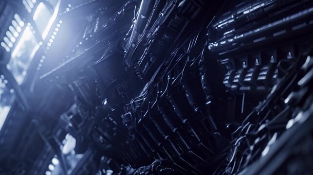 Abstract Machinery Close-up