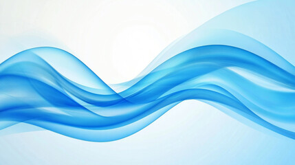 Fototapeta premium Abstract blue background and square and dynamic waves modern background.