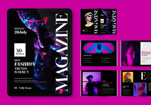 Creative Magazine Layout