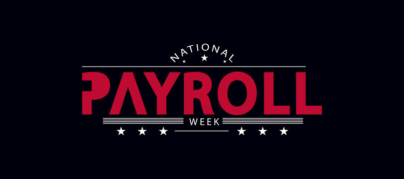 The National Payroll Week logo, characterized by a contemporary style, represents payroll professionals' contributions