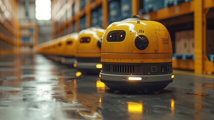 Automated Warehouse Robots