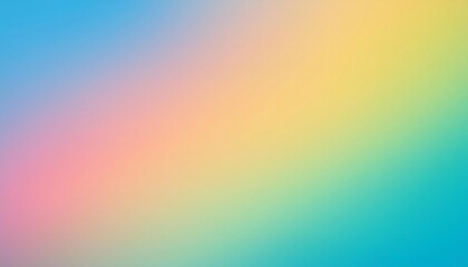 Obraz premium New Amazing Blue Orange Yellow White Blur Gradient With Noise Grain Textured,