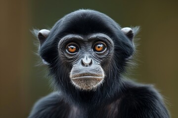 Fototapeta premium Conservation efforts focused on protecting primate companions
