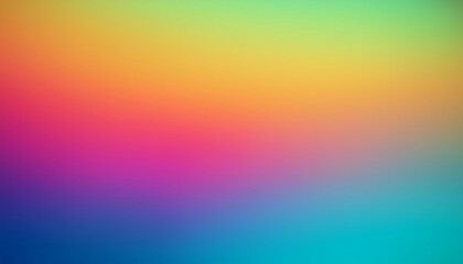 Obraz premium New Amazing Blue Orange Yellow White Blur Gradient With Noise Grain Textured,