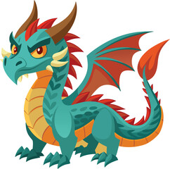 Red Dragon Illustration