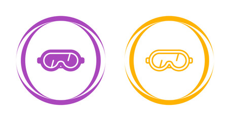 Safety Goggles Vector Icon