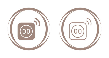 Smart Plug Vector Icon