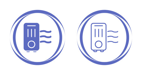 Portable Air Purifier Vector Icon