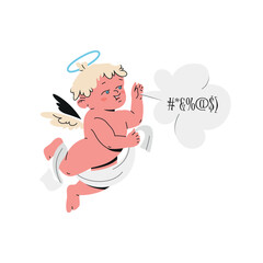 shoulder angel whispering good