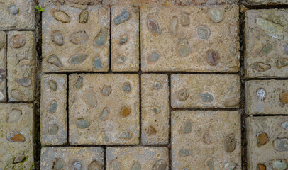Texture of a stone wall. Old castle stone wall texture background.
