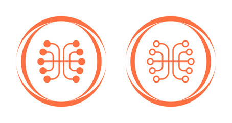 Neural Networks Vector Icon