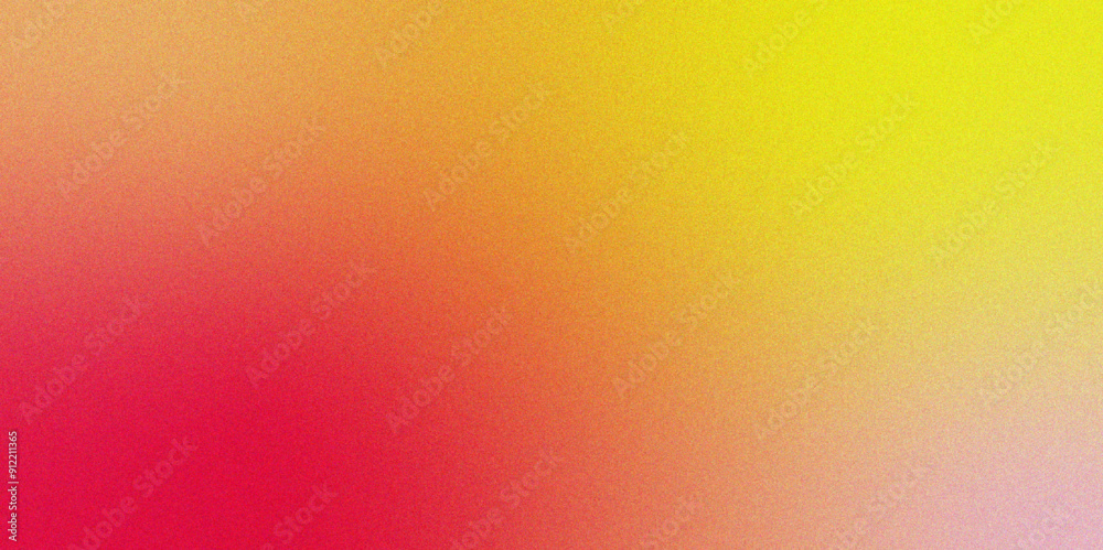 Leinwandbilder red orange yellow purple blue gradient with vibrant grainy texture. retro noise texture with rough g
