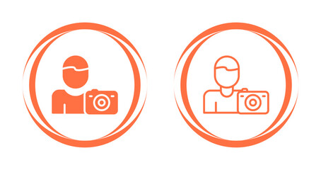Photographer Vector Icon