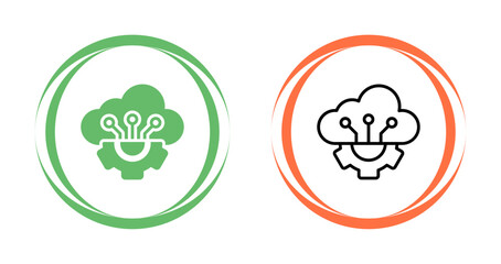 Software as a Service Vector Icon