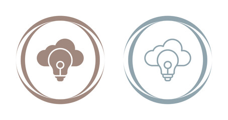 Cloud Strategy Vector Icon