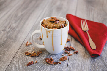 Pecan Pie Mug Dessert