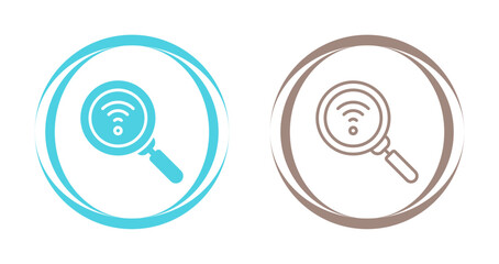 Network Discovery Vector Icon