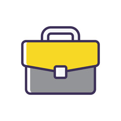 Briefcase vector icon