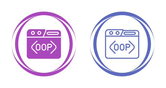 OOP Vector Icon