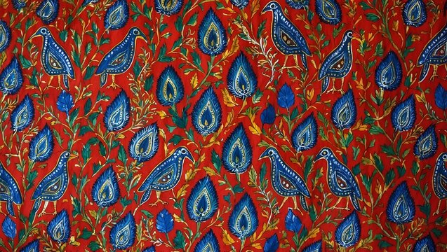 example of a batik cloth  image for clothing design