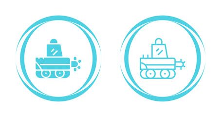 Naklejka premium Trencher Vector Icon
