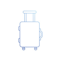 Suitcase vector icon