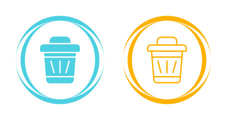 Trash Vector Icon