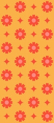 seamless pattern with flowers