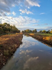 Fototapeta premium Fivebough Wetlands in New South Wales, Australia