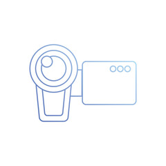 Camcorder vector icon