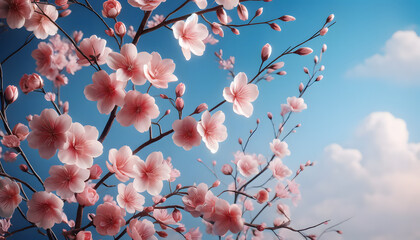 cherry blossom in the spring