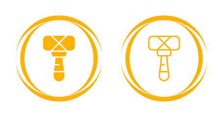 Hammer Vector Icon