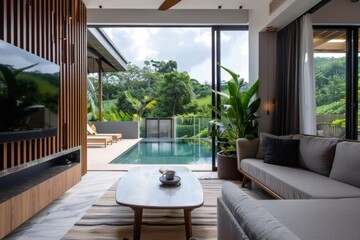 A corporate getaway at a well-equipped residence