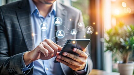 person in headphones