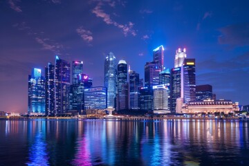 Naklejka premium A city stay with a convenient location, offering easy access to urban attractions and essential services