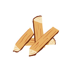 stump wood log cartoon. lumber fire, nature round, abstract forestry stump wood log sign. isolated symbol vector illustration