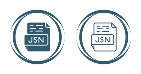 JSON Vector Icon