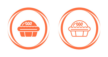 Pie Vector Icon